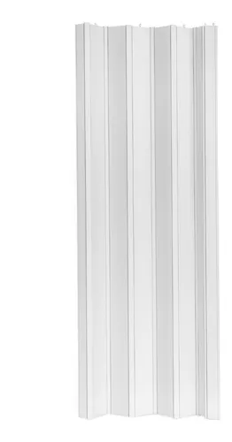 Puerta plegable PVC blanco Lugano 90 x 200 cm