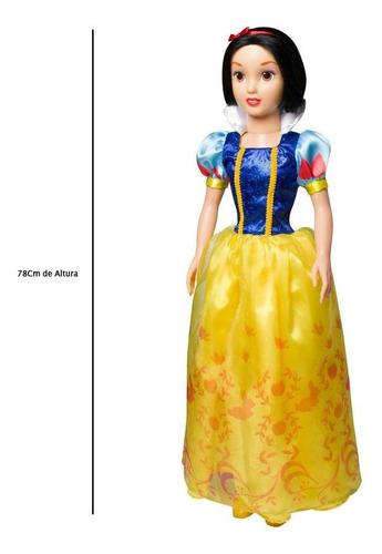 Boneca Princesa Disney Branca De Neve - Novabrink