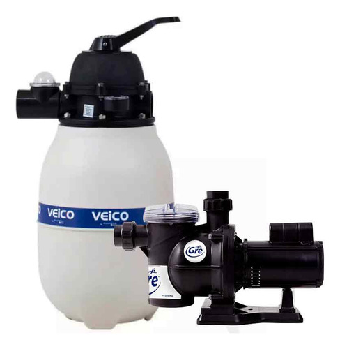 Filtro Piscina Até 19000l C/ Bomba 1/3 Cv Pré-filtro Fluidra