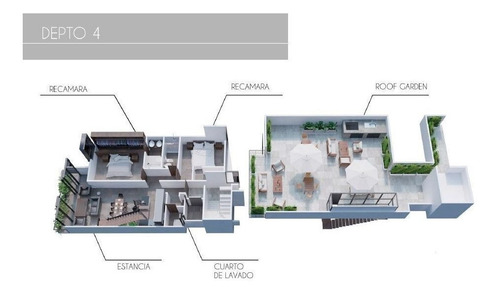 Imagen 7 de 7 de Excelentes Departamentos En Pre Venta En Roma Sur!