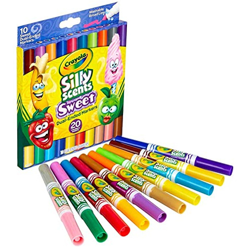 Marcadores De Duas Pontas Crayola Cyo588339 Silly Scents Swe