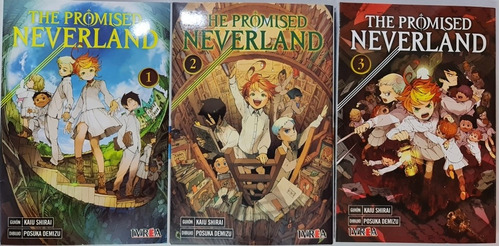 The Promised Neverland - Tomo 1 Al 3 - Manga - Ivrea