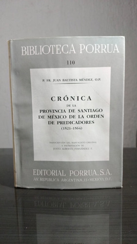 Crónica De La Provincia De Santiago De México De La Orden