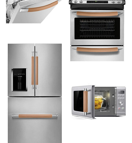 3 Uds. Cubiertas Para Manijas De Puertas De Refrigerador,