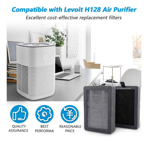 A Filtro De Repuesto Lv-h128 For Purificador De Aire Levoit