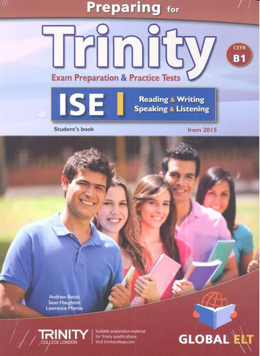Preparing In Trinity Ise I Self Study (b1), De Betsis. Editorial Global, Tapa Blanda En Inglés