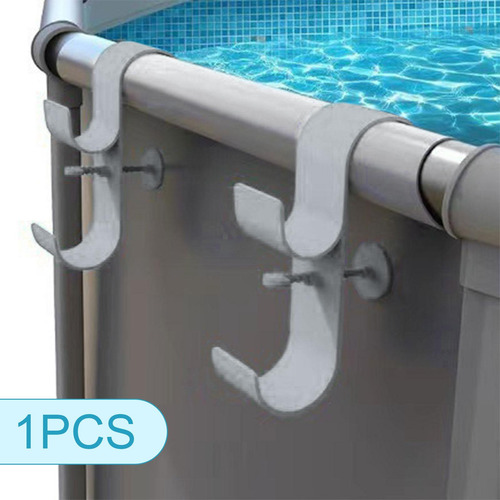 Piscina Junto A La Piscina Skimmer Skimmer Net Pool Gris