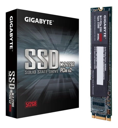 Ssd Gigabyte Nvme M.2 2280 512gb