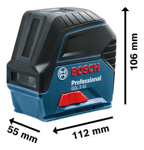 Nivel Láser Combinado Bosch Gcl 2-15 Con Base