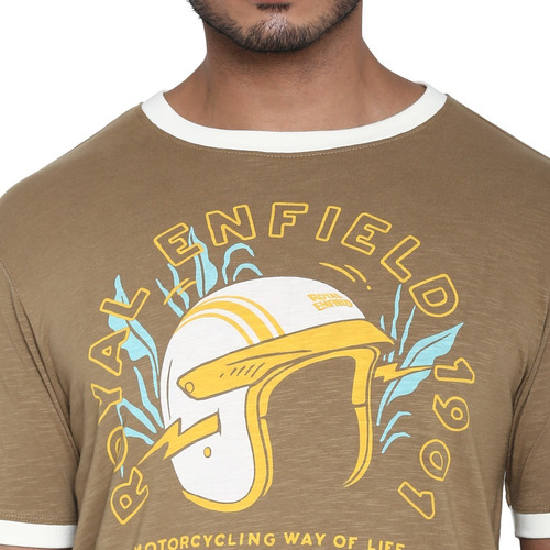 Imagen 3 de 3 de Camiseta Royal Enfield 1901 Safari