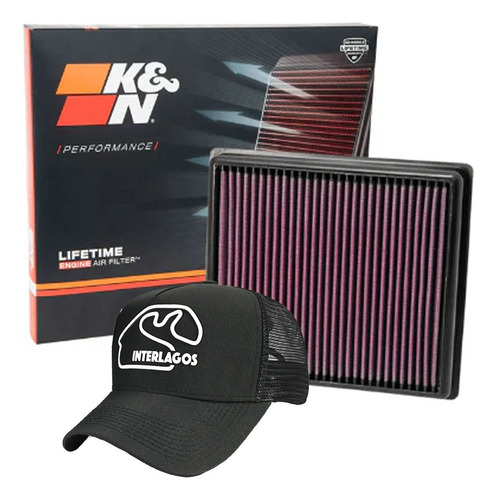 Filtro Ar K&n Vw Golf Gti Tiguan Passat Jetta Gli A3 33-3005
