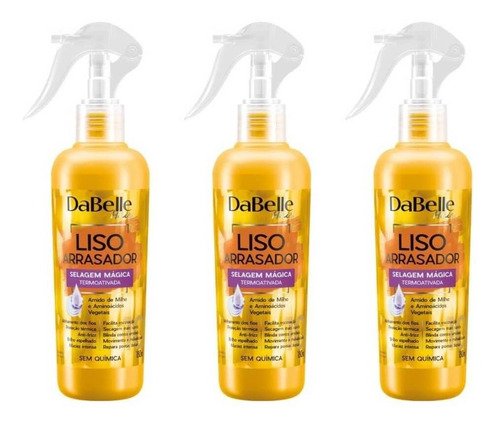 Dabelle Selagem Mágica Spray Capilar 180ml (kit C/03)
