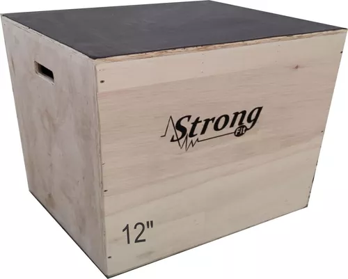 Caja Crossfit Box Jump Box Jump Pliométrico 3 Alturas En 1 – Blackfit