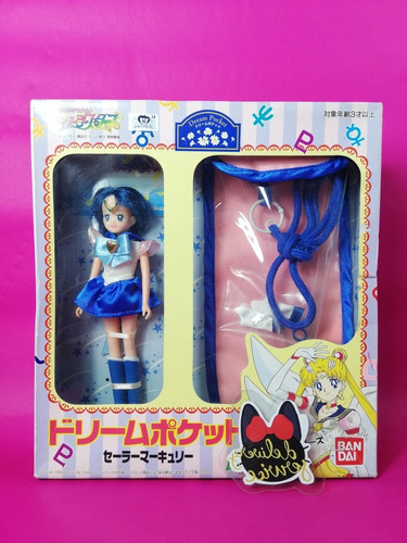 Sailor Moon Muñeca Doll Sailor Mercury Bandai Dream Pocket