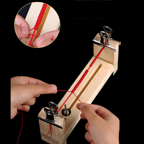 Jig Fabricante De Pulseras, Cuerda Tejida, Perchas Duraderas