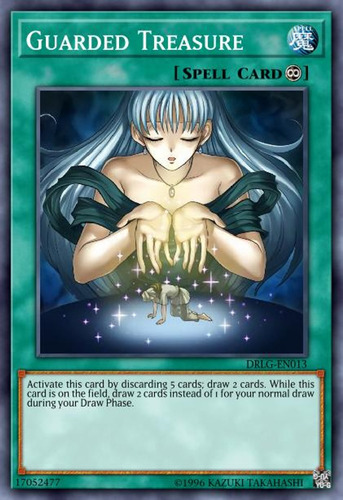 Guarded Treasure - Secret Rare     DrLG