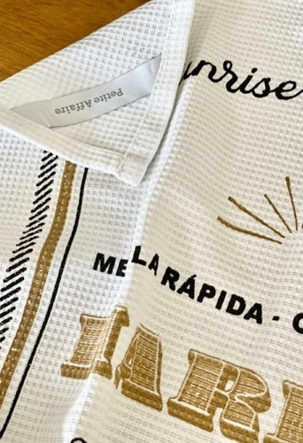 Imagen 5 de 5 de Repasador Paño De Cocina Harina Petite Affaire