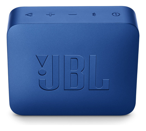 Bocina Portátil Jbl Go 2 Bluetooth Azul Resistente Al Agua