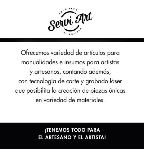 Atril Unicornio Calado - Serviart