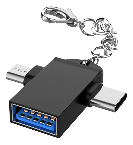 Convertidor E 2 En 1 Usb 3.0 Micro Usb Tipo C Otg Tipo C 010