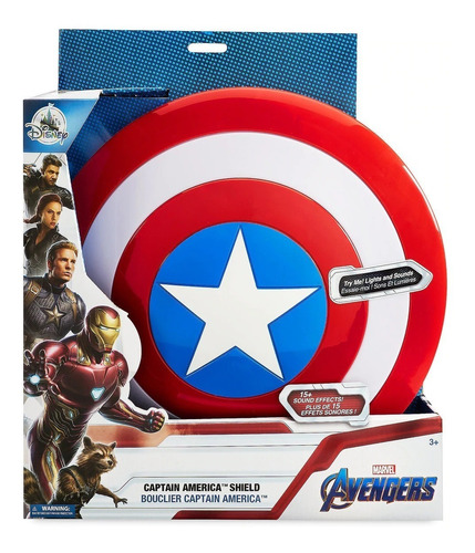 Imagen 1 de 3 de Disney Store Avengers Infinity War Escudo Capitán América