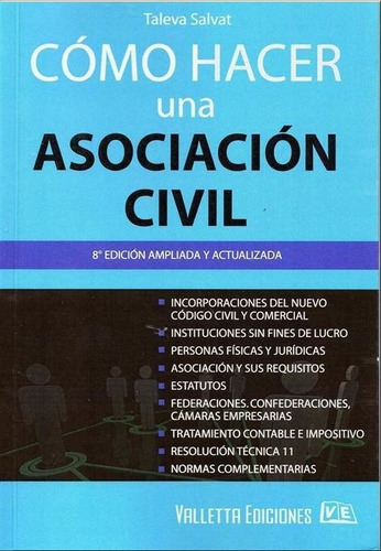 Cómo Hacer Una Asociación Civil - Taleva Salvat