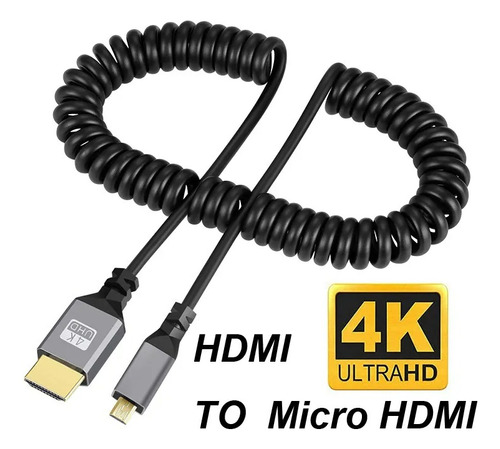 Cable Hdmi A Micro Hdmi Flexible 0.5-2.4m
