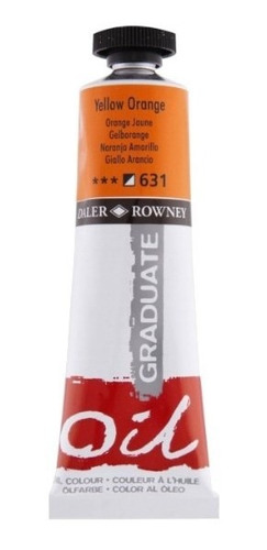 Oleo Pomo | 38 Ml | Daler-rowney | Naranja Amarillo 631