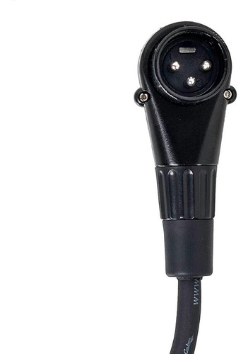 Cabo Xlr Macho 90º Graus Para P2 Macho Mono 50cm