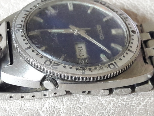 Relógio Antigo Seiko 6106-8100 Automático Water 70 Prof Raro