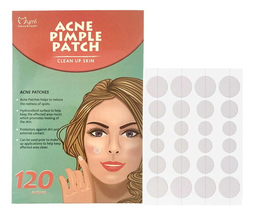 120 Parches Pegatinas Para Acné Absorbentes Pimple Patch