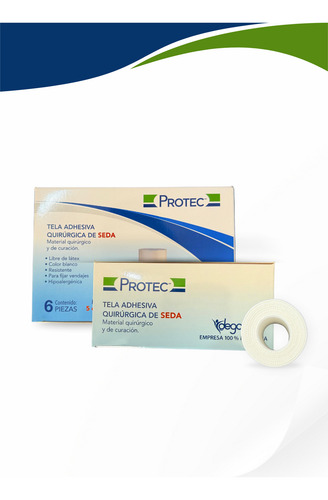 Tela Adhesiva Protec 5cm X 10m Caja Con 6 Piezas