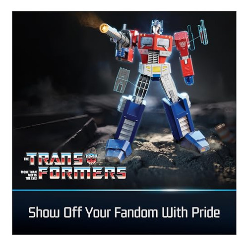 4d Build, Transformers Optimus Prime Kit De Modelo 3d Con Lu