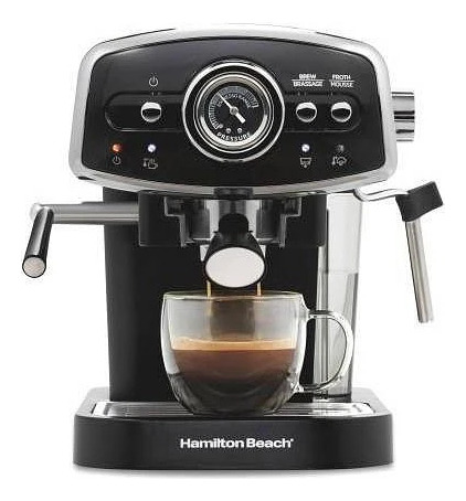 Combo Cafetera Hamilton Beach Barista Espresso + Molino