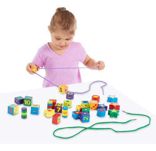 Set Cuentas De Madera Melissa & Doug