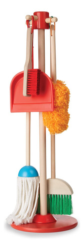 Melissa & Doug Lets Play House Dust! Sweep! Mop! Juego De 6.