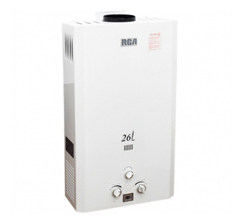 Imagen 2 de 3 de Calefón Rca 26 Litros Con Panel A Gas Inc Factura Y Garantía