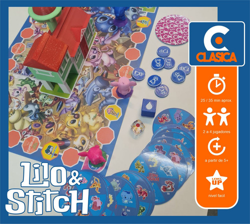 Lilo & Stitch Live Actión Juego De Mesa Y Cartas