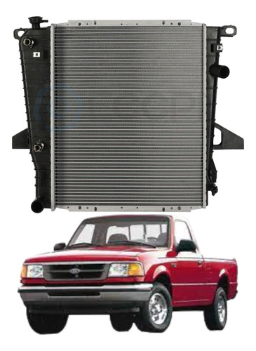 Radiador Ford Ranger 1995-1997 V6 3.0 Lts Aut Premier
