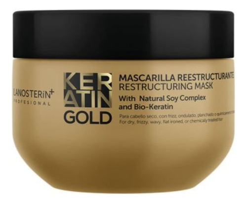 Keratin Gold Mascarilla Reestructurante 300g