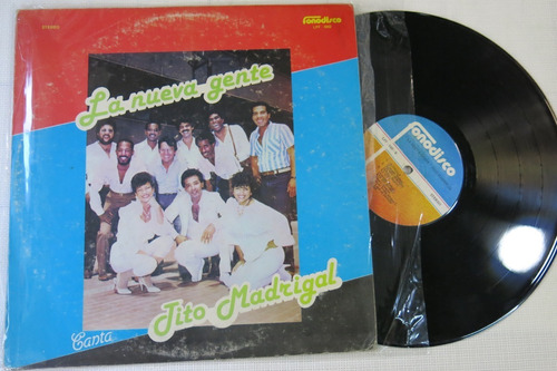 Vinyl Vinilo Lp Acetato La Nueva Gente Jito Madrigal Salsa