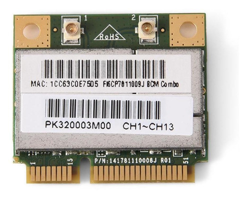 Zjchao Mini Bluetooth Wifi 2 Em 1 Cartão Para Intel/ati/amd