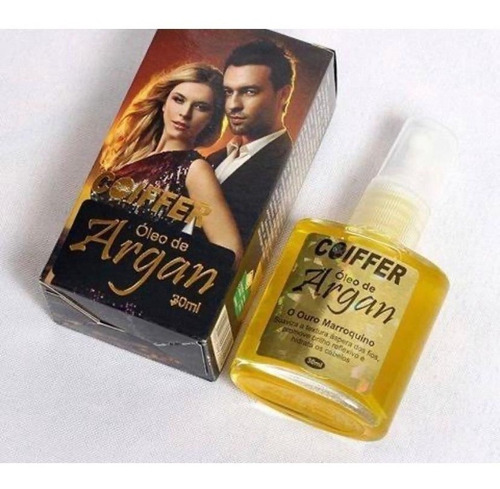 Imagem 4 de 6 de Óleo De Argan Coiffer 30ml Super Brilho