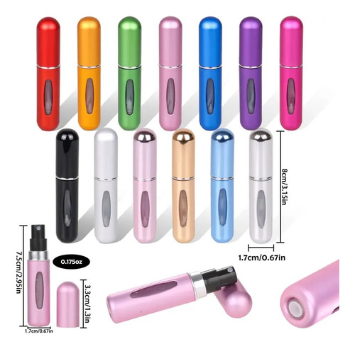 Mini Atomizador Para Botella De Perfume Spray 5ml