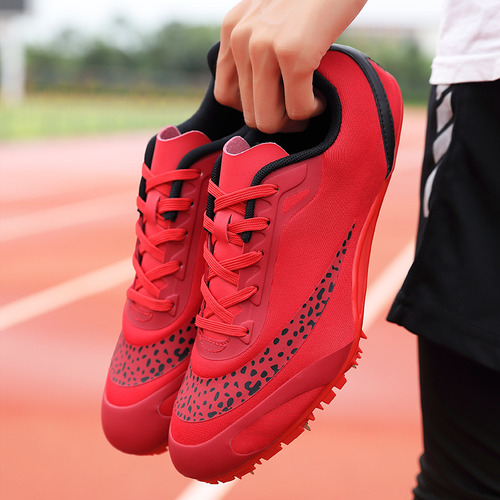 Zapatos De Clavos De Atletismo Transpirables Y Ligeros