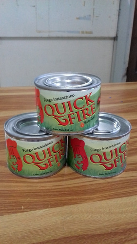 Fuego Lento(alcohol Solido) Kit 3 Latas