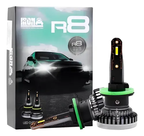 Bombillos Led R8 30k Lms Potencia Prod Rally Dakar Of. Carro