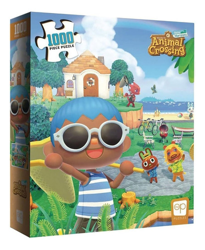 Rompecabezas Usaopoly Animal Crossing Summer Fun, 1000 Unida