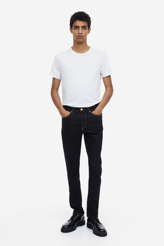 Jean H&m Oscuro Slim Fit 34 32