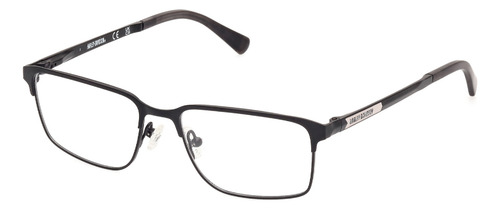 Lentes De Vista Transparente Harley Davidson Hd50031002 Color Negro Talla M